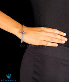 The Amra Antique Silver Golusu Bracelet - Single (Oxidised/Size 2.2/2.4/2.6/2.8)