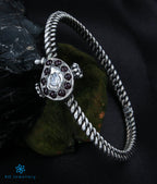 The Amra Antique Silver Golusu Bracelet - Single (Oxidised/Size 2.2/2.4/2.6/2.8)