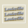 The Big Indigo Sun - Louisville Print