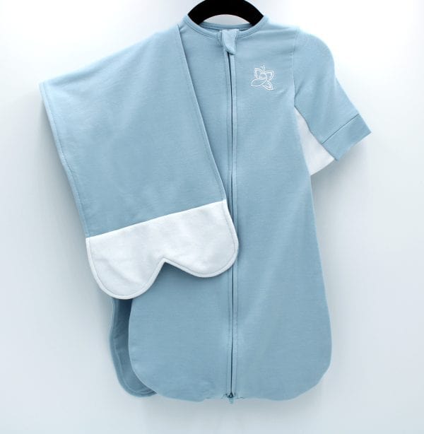 Butterfly Swaddle Swaddles Dream Sky Blue Sm- 7/12 lbs The Butterfly Swaddle