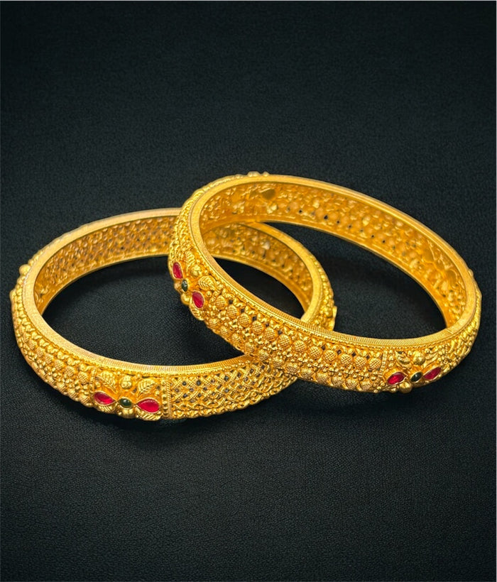 The Ekisha Silver Tode/ Kangan Bangle-Single (Size /2.2/2.4/2.6/2.8)