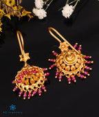 The Ishanya Silver Hook Jhumka