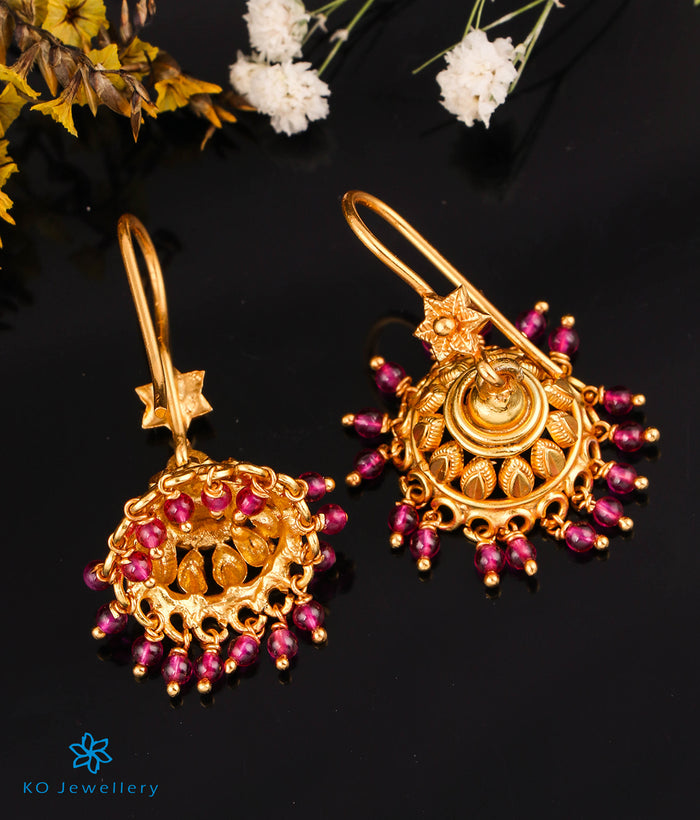 The Ishanya Silver Hook Jhumka