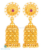 The Manyata Silver Jhumka