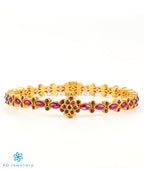 The Pauspa Silver Kemp Bracelet(Red/Size/2.2/2.4/2.6/2.8)