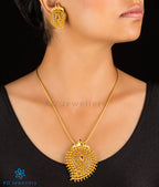 The Prashanti Silver Paisley Pendant & Earrings