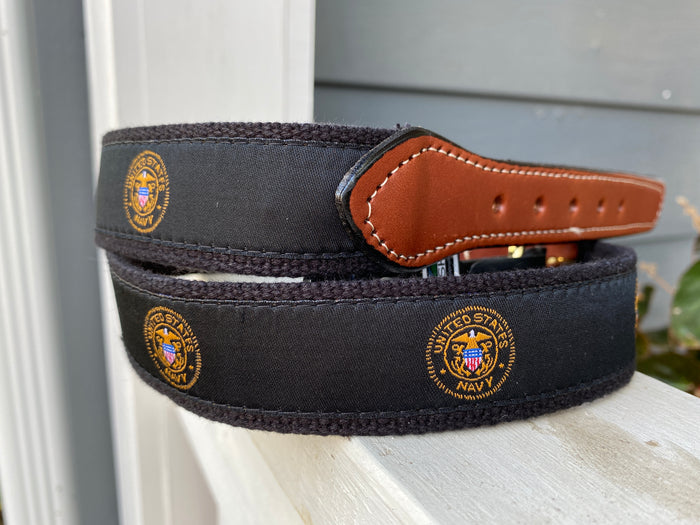 US Navy Black w/ Black Trim / 36