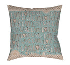 inspirational throw pillow laugh love live