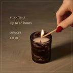 Thymes: Noir Woods Boxed Votive 2oz