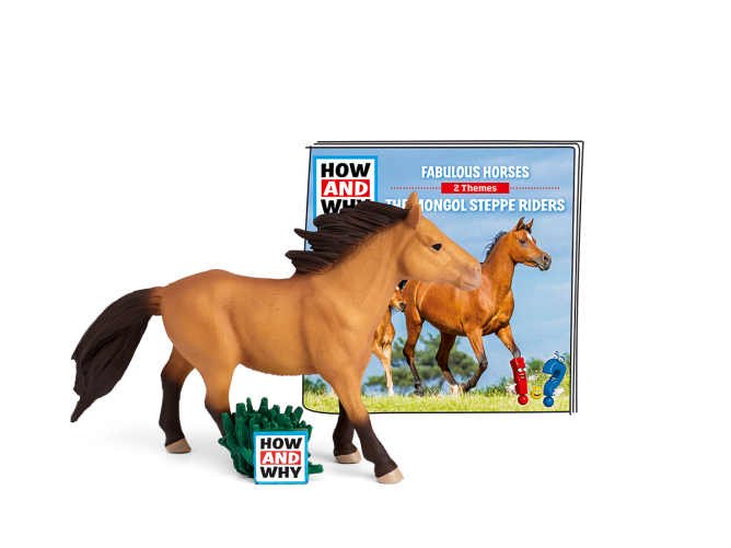 Tonies - Audiobook - Fabulous Horses / The Mongol Steppe Riders