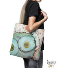 Tote Bag Mixed Media Art 'I See You 5'