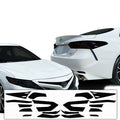 Complete Full Headlight Taillight Precut Overlay Tint Kit with Tools Fits Toyota Camry 2018 - 2024 - Bogar Tech Designs