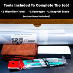 Complete Full Headlight Taillight Precut Overlay Tint Kit with Tools Fits Toyota Camry 2018 - 2024 - Bogar Tech Designs