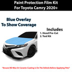 Fits Toyota Camry (TRD) 2020 - 2024 Precut Premium Paint Protection Film Clear Bra PPF Decal Film Kit Cover - Bogar Tech Designs