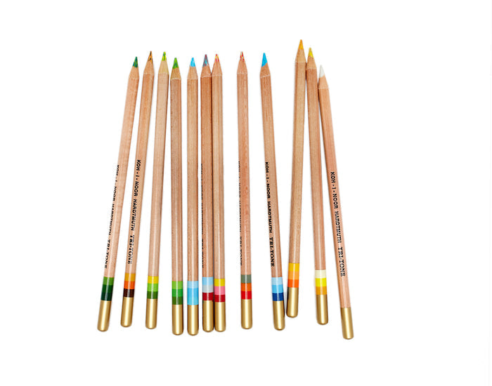 Tri-tone Colored Pencils Set
