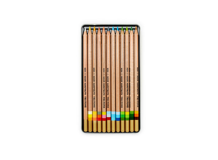 Tri-tone Colored Pencils Set