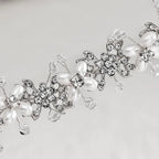 Wedding Hair Accessories - Pearl and Crystal Bridal Headband