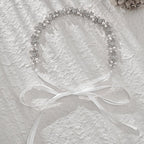 Wedding Hair Accessories - Pearl and Crystal Bridal Headband