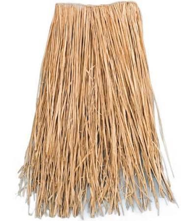Tropical Sun Adult Luau Natural Raffia Grass Skirt - USA Party Store