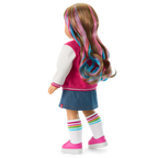 Truly Me™ 18-inch Doll #101 with wavy caramel hair
