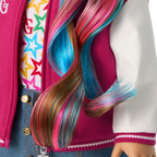 Truly Me™ 18-inch Doll #101 with wavy caramel hair