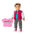 Truly Me™ 18-inch Doll #104 with straight caramel hair
