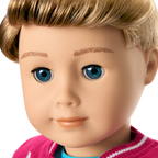 Truly Me™ 18-inch Doll #104 with straight caramel hair
