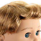 Truly Me™ 18-inch Doll #104 with straight caramel hair
