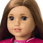 Truly Me™ 18-inch Doll #107 with straight brown hair