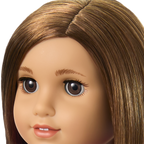 Truly Me™ 18-inch Doll #107 with straight brown hair