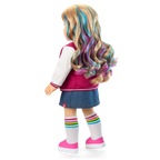 Truly Me™ 18-inch Doll #110 with wavy blonde hair