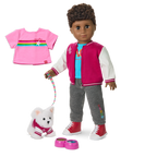 Truly Me™ 18-inch Doll #113, Puppy & Accessories AG™ Star Squad Bundle