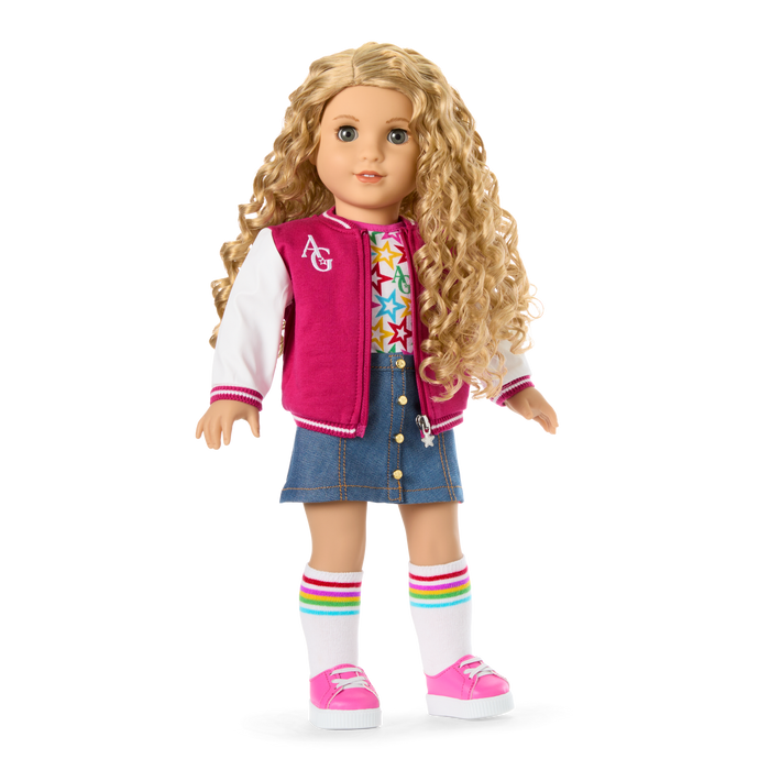 Truly Me™ 18-inch Doll #115, Puppy, Mini Backpack & Accessories AG™ Star Squad Bundle