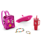 Truly Me™ 18-inch Doll #126, Puppy, Mini Backpack & Accessories AG™ Star Squad Bundle