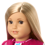 Truly Me™ 18-inch Doll #131 with straight blonde hair