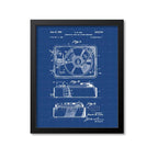 Turntable Record Player Patent Print