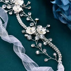Wedding Hair Accessories - Silver Crystal Bridal Headband