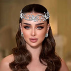 Wedding Hair Accessories - Silver Crystal Bridal Headband