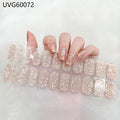 UV gel nail sticker semi-cured UVG60072