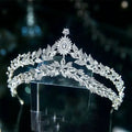 Wedding Hair Accessories - Silver Crystal BridalTiara