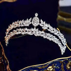 Wedding Hair Accessories - Silver Crystal BridalTiara