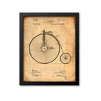Velocipede Patent Print