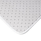 Vibrant Teal Chalkboard 'Seasoned with Love' Scroll Memory Foam Mat - MAT71