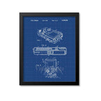 Nintendo Game Boy Patent Print