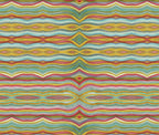 Wall Art Tapestry 'Striped' — close-up