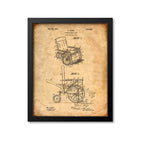 Wheelchair Patent Print
