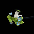 White Cat Bespoke Hairpin - Silk Hairpin(Ronghua)