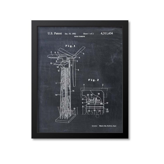 Wind Energy Patent Print