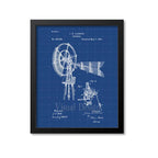Windmill Patent Print