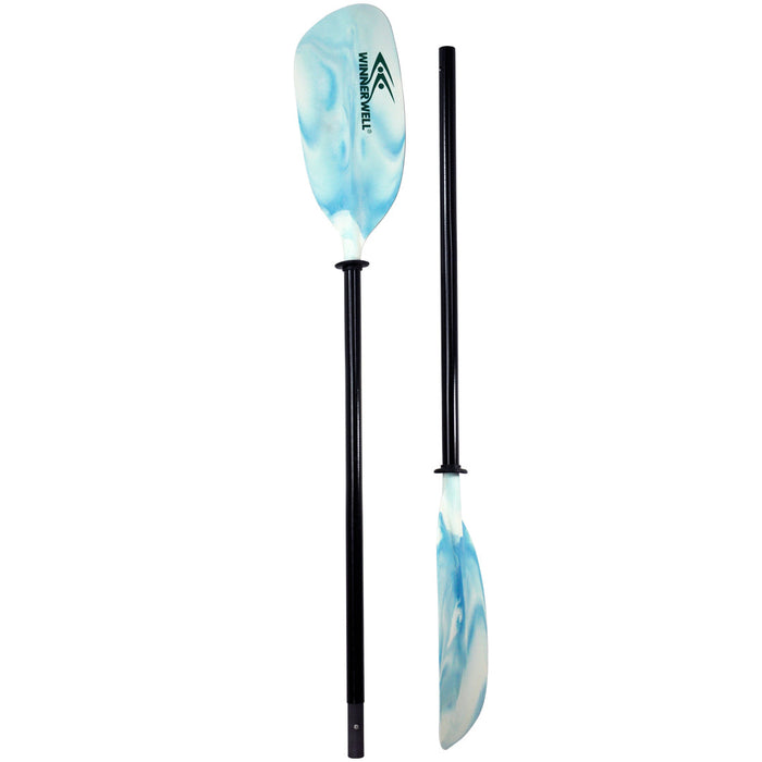 Winnerwell® TNBW Kayak Paddle Fiberglass Shaft & Nylon Blade Mix
